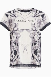 AllSaints Black Pattie Anna T-Shirt - Image 6 of 6