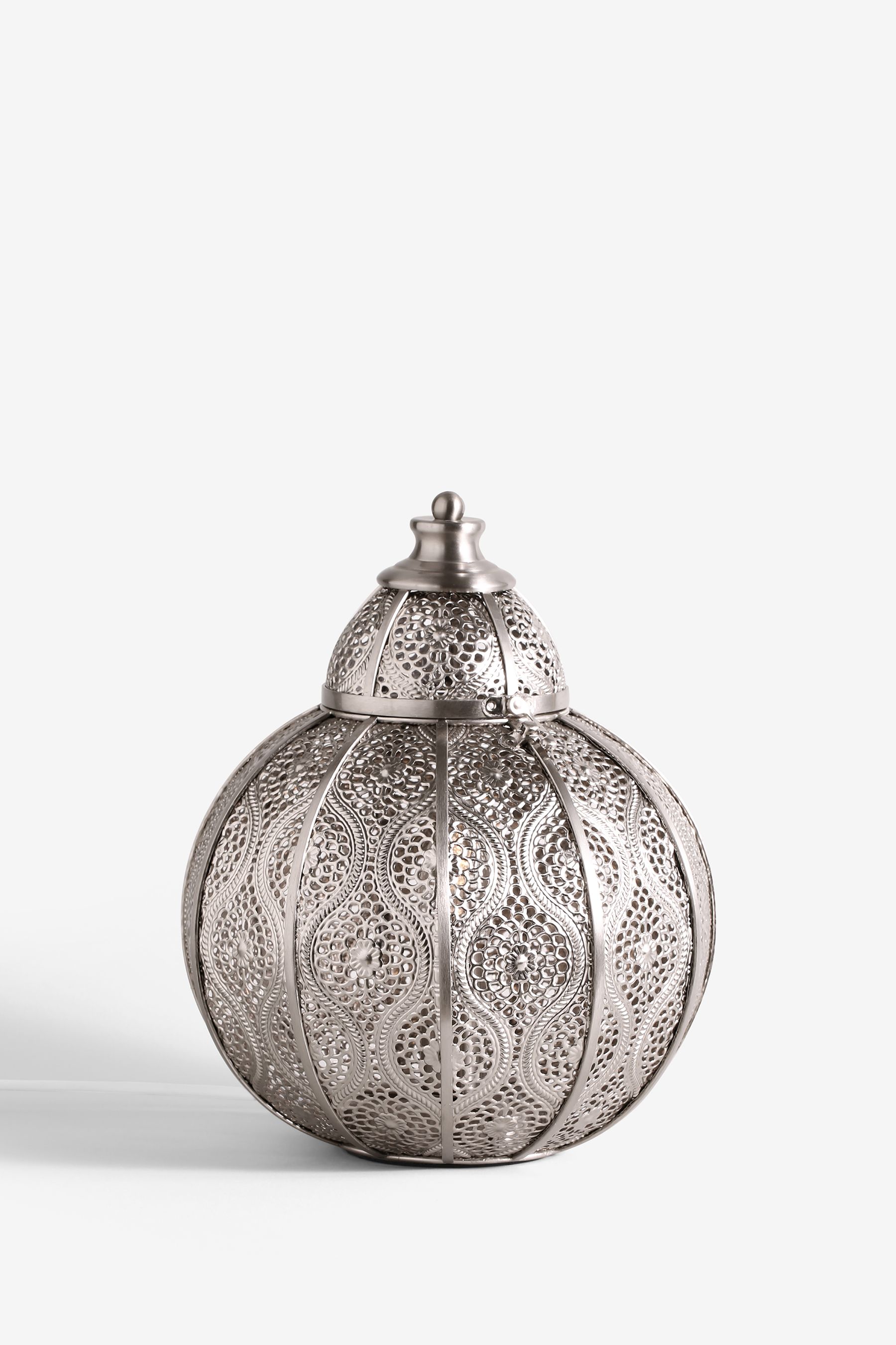 Silver Marrakech Table Lamp