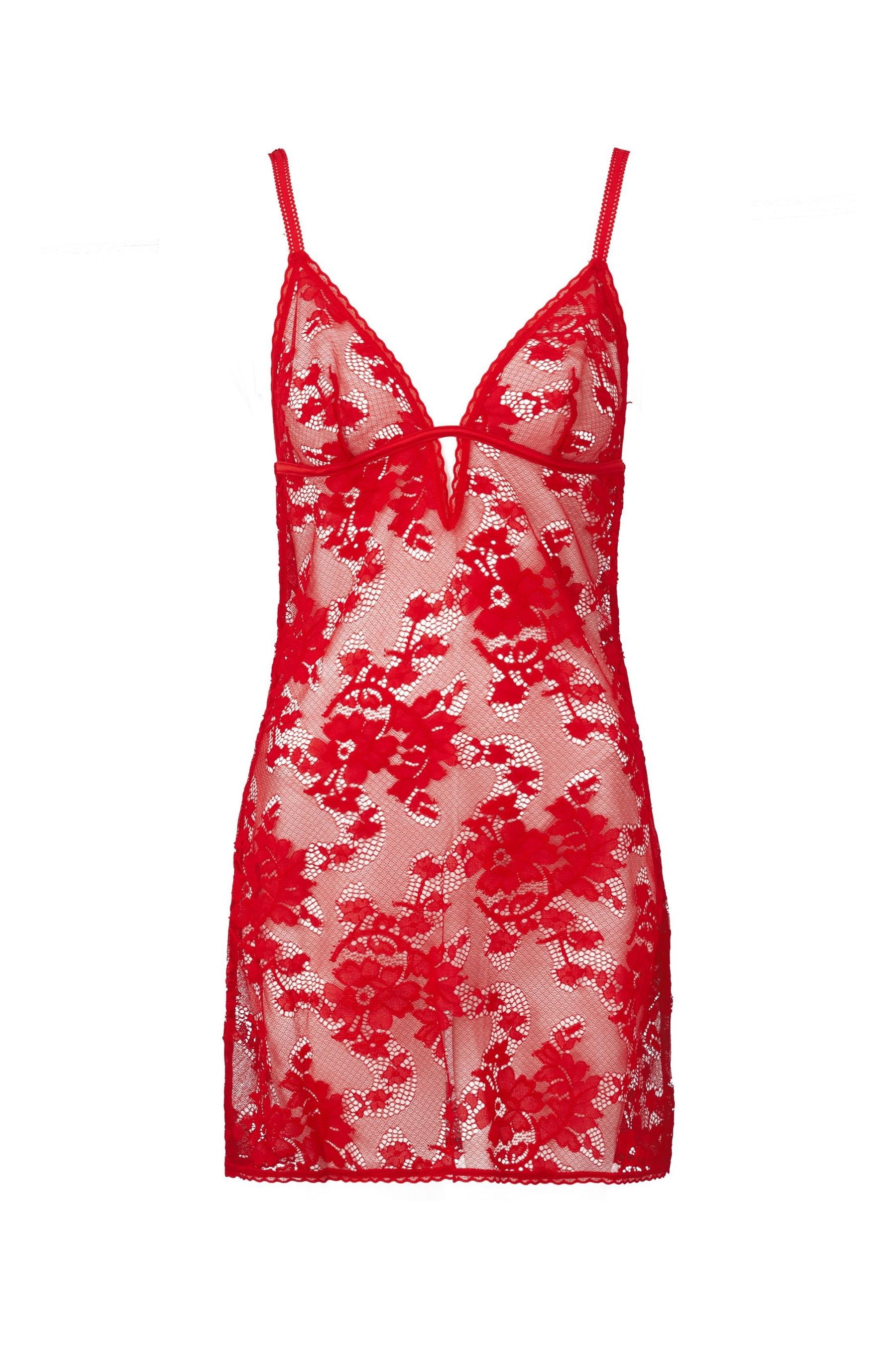 Ann summers red lace dress online