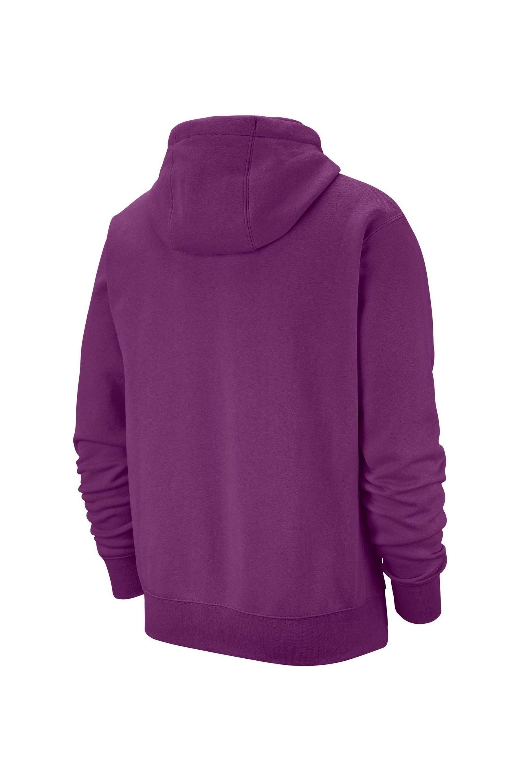 Buy Nike Plum Purple Club Pullover Hoodie from Next Austria