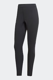 adidas Black Adizero Essentials Running Long Leggings - Image 6 of 6