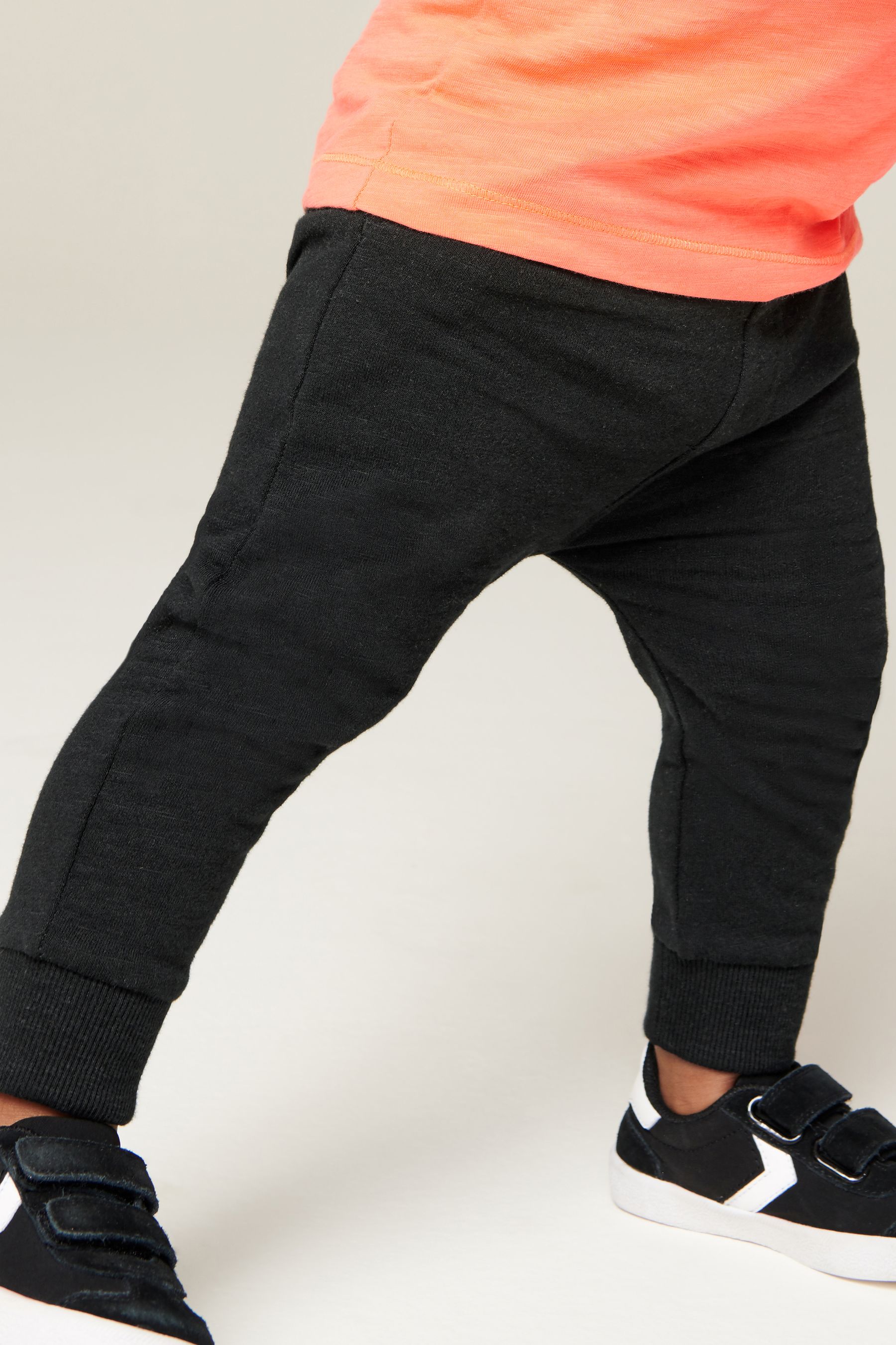 Buy Black 100 Cotton Joggers 3mths 7yrs from Next United Arab Emirates