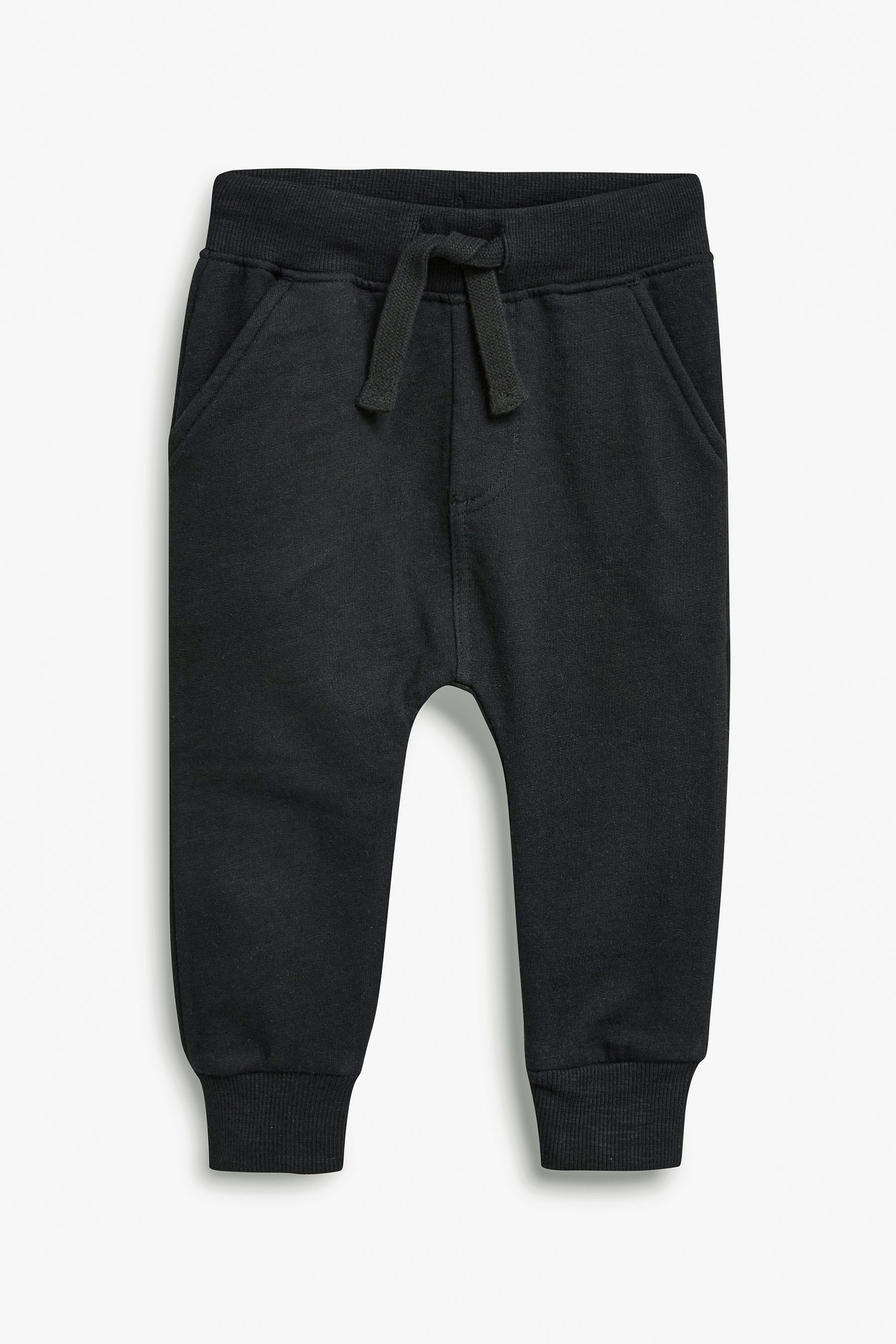 Black 100 Cotton Joggers 3mths 7yrs