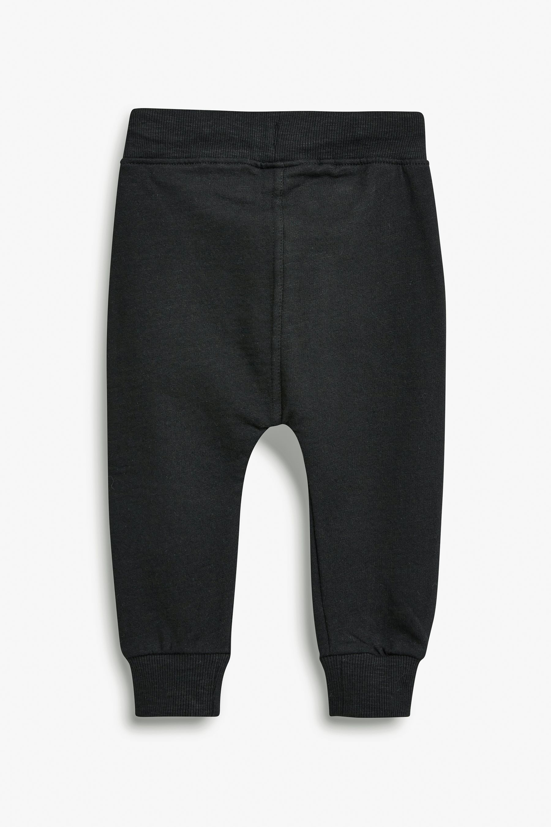 Cotton black joggers outlet