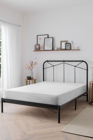 Black Catalina Metal Bed Frame