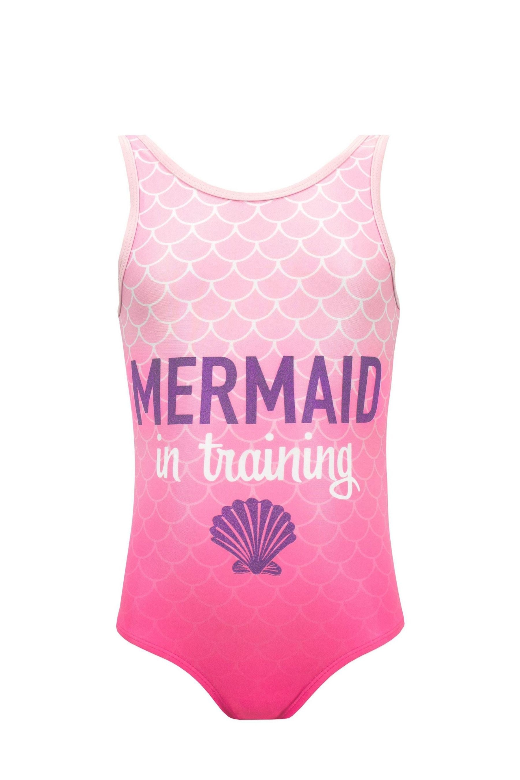 Pink mermaid swimsuit 2025