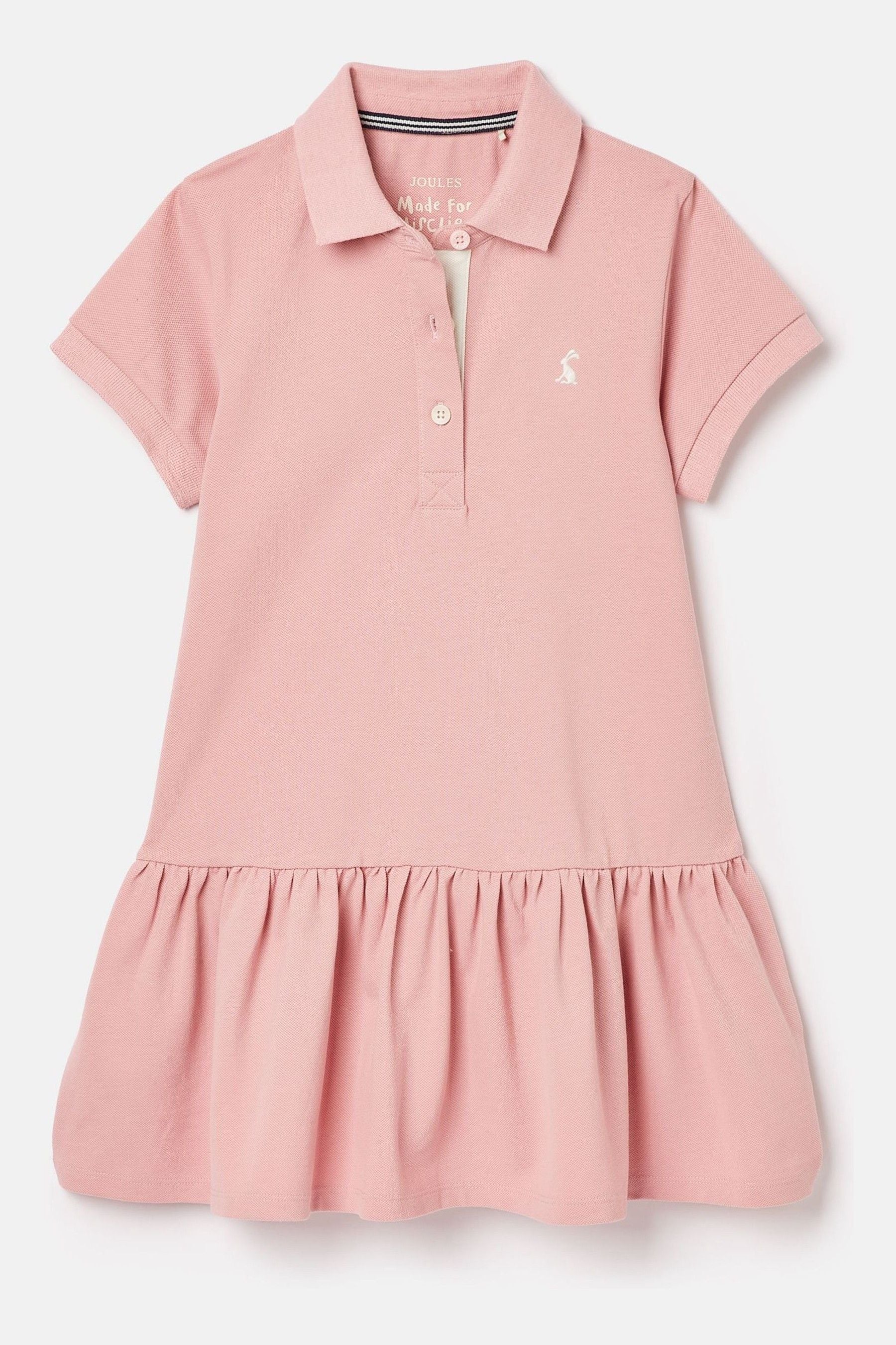 Buy Joules Girls Orla Pink Polo Shirt Dress from Next Luxembourg