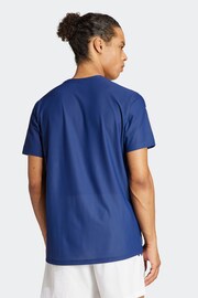 adidas Blue Own the Run T-Shirt - Image 2 of 7