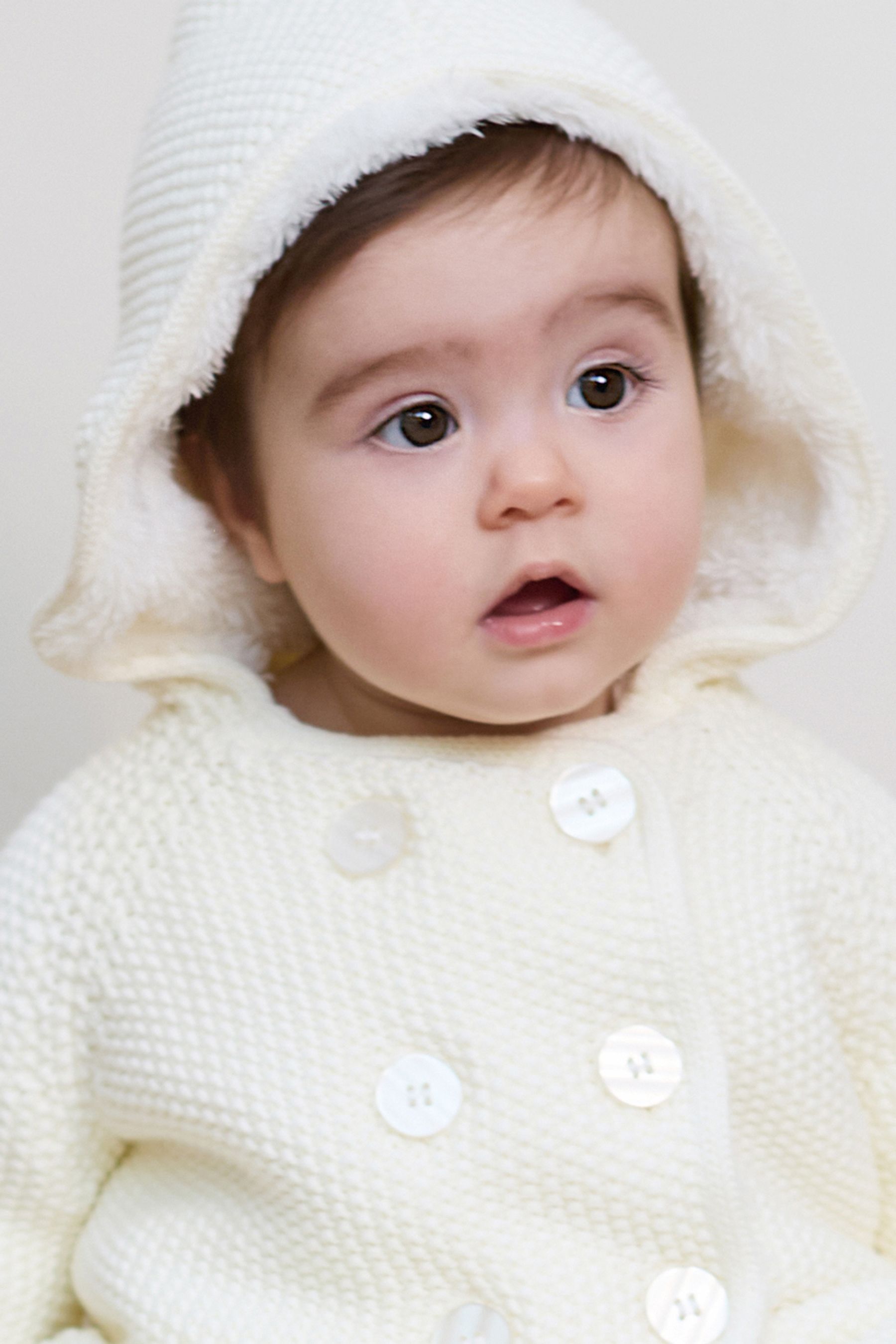Buy The Little Tailor Baby 100 Cotton Plush Lined Pixie Pram Coat from the Next UK online shop