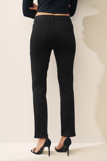 Black Denim Slim Jeans
