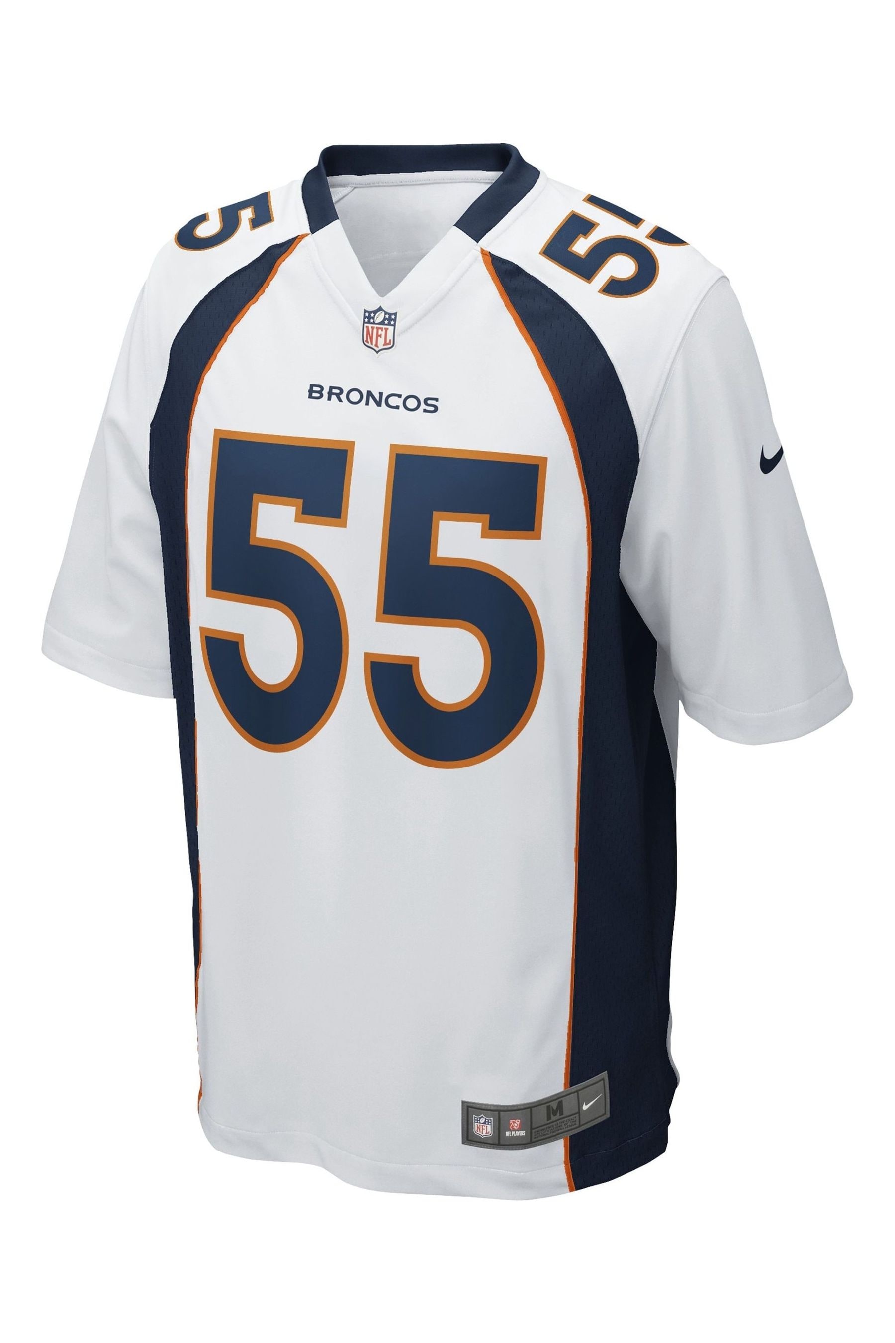 White shop broncos jersey