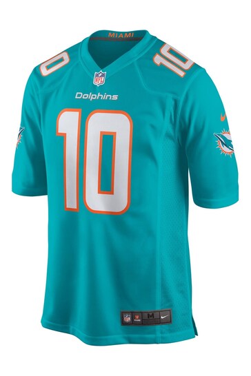 Nike Men's Miami Dolphins Tyreek Hill #10 White Game Jersey