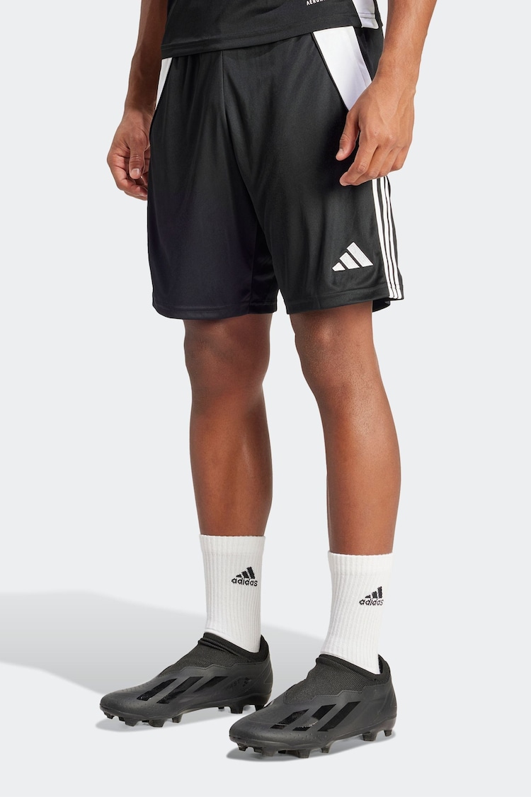 adidas Black Tiro 24 Training Shorts - Image 2 of 7