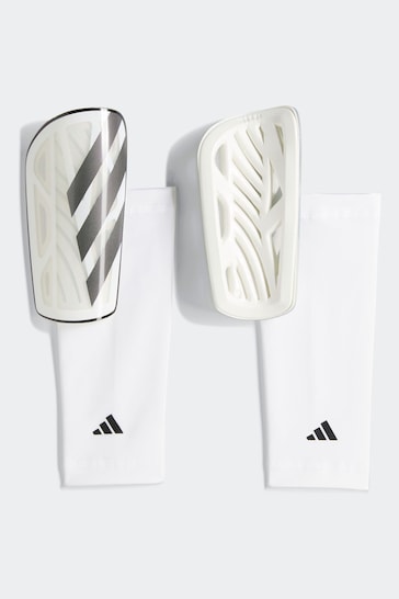 adidas White Shin Guards