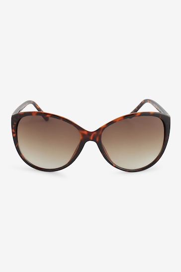 Tortoiseshell Brown Cateye Sunglasses