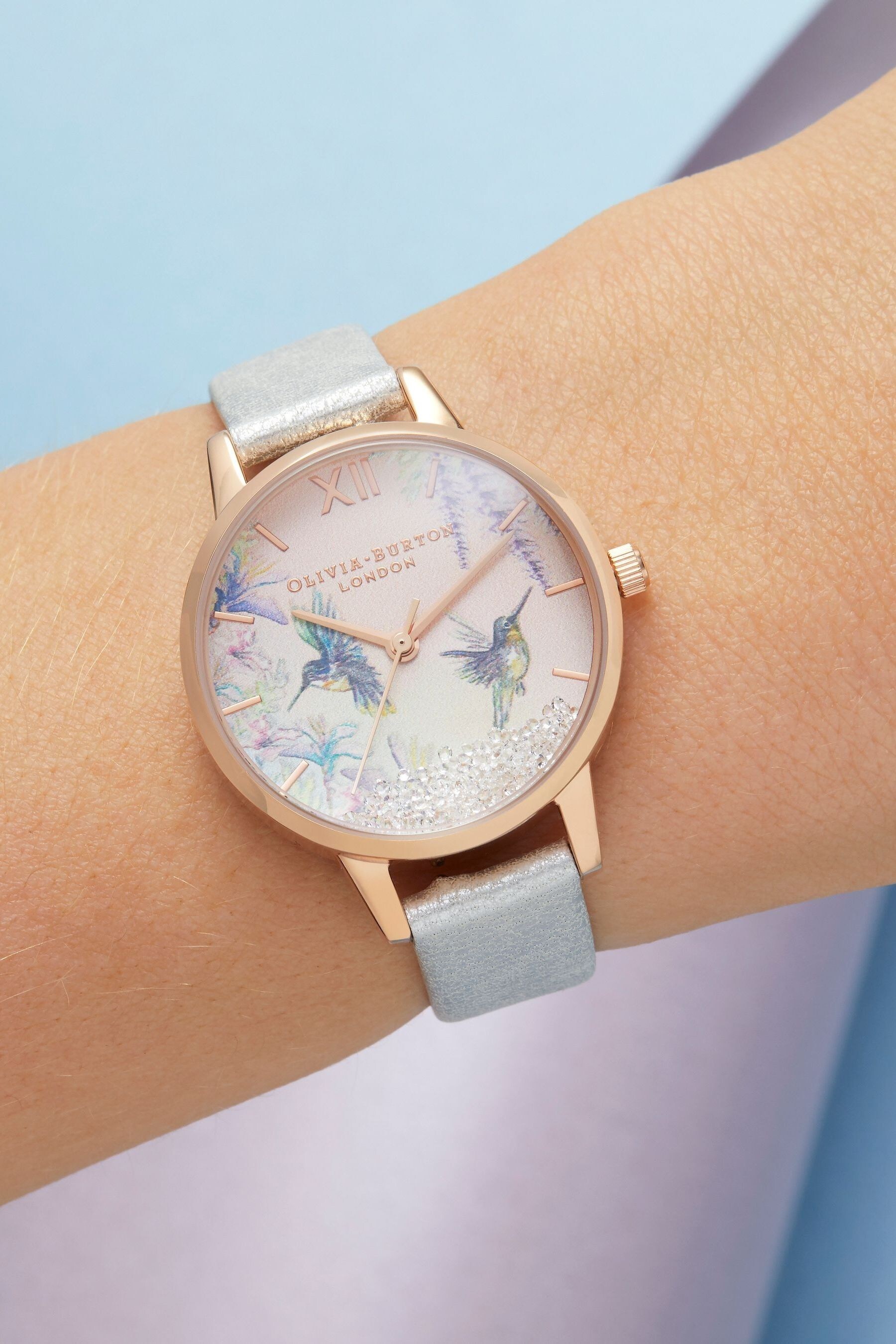 Olivia burton painterly prints hummingbird discount