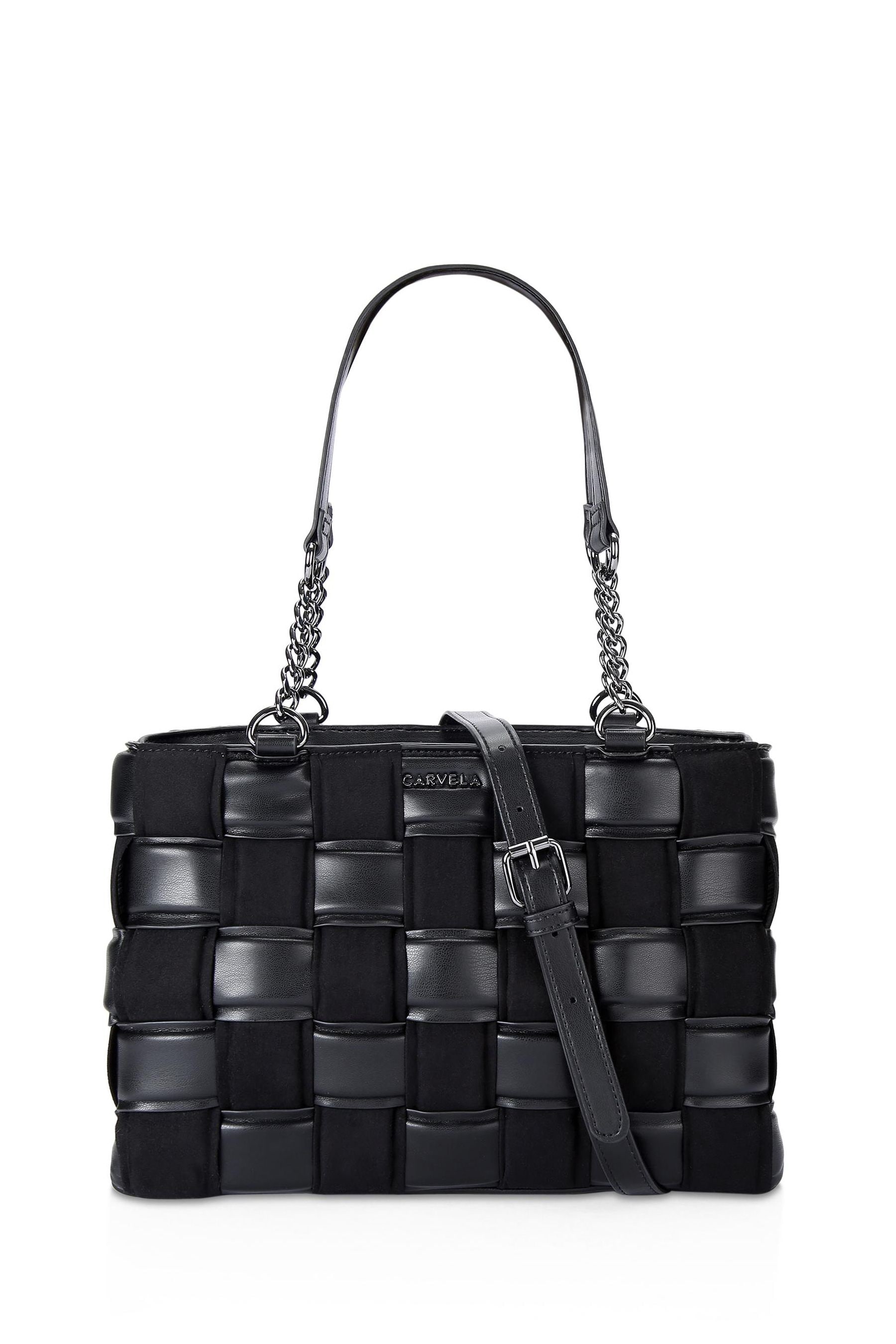 Carvela lucinda weaved shopper top