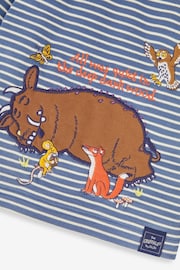 JoJo Maman Bébé Indigo Kids' The Gruffalo Jersey Pyjamas - Image 4 of 5