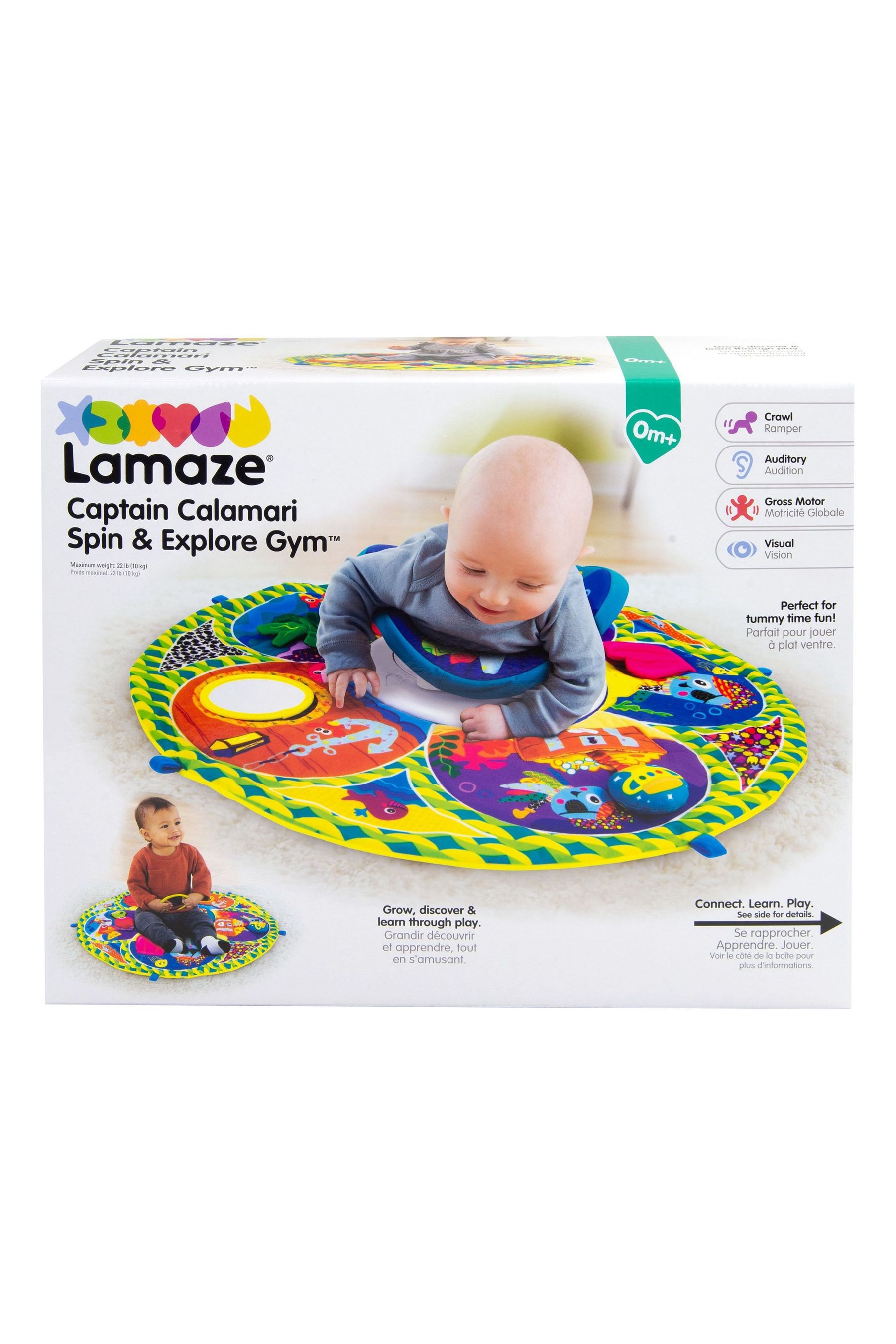 Tummy time discount spin and explore