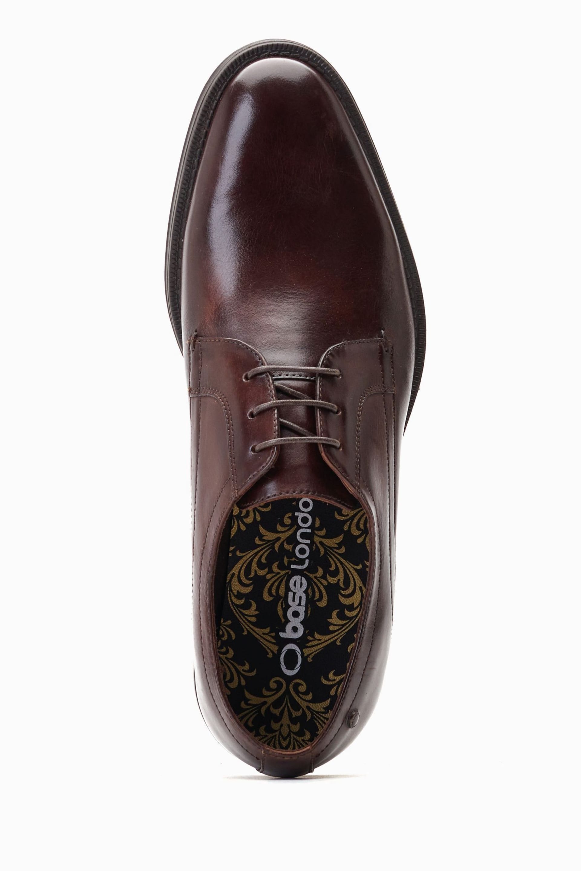 Base London Hadley Lace Up Derby Shoes - Image 4 of 6