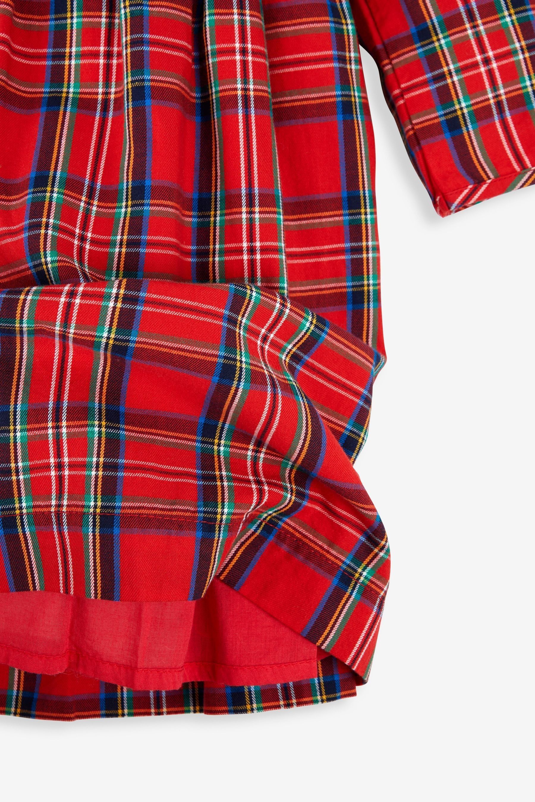 Buy JoJo Maman Bebe Red Girls Tartan Smocked Party Dress from Next Luxembourg