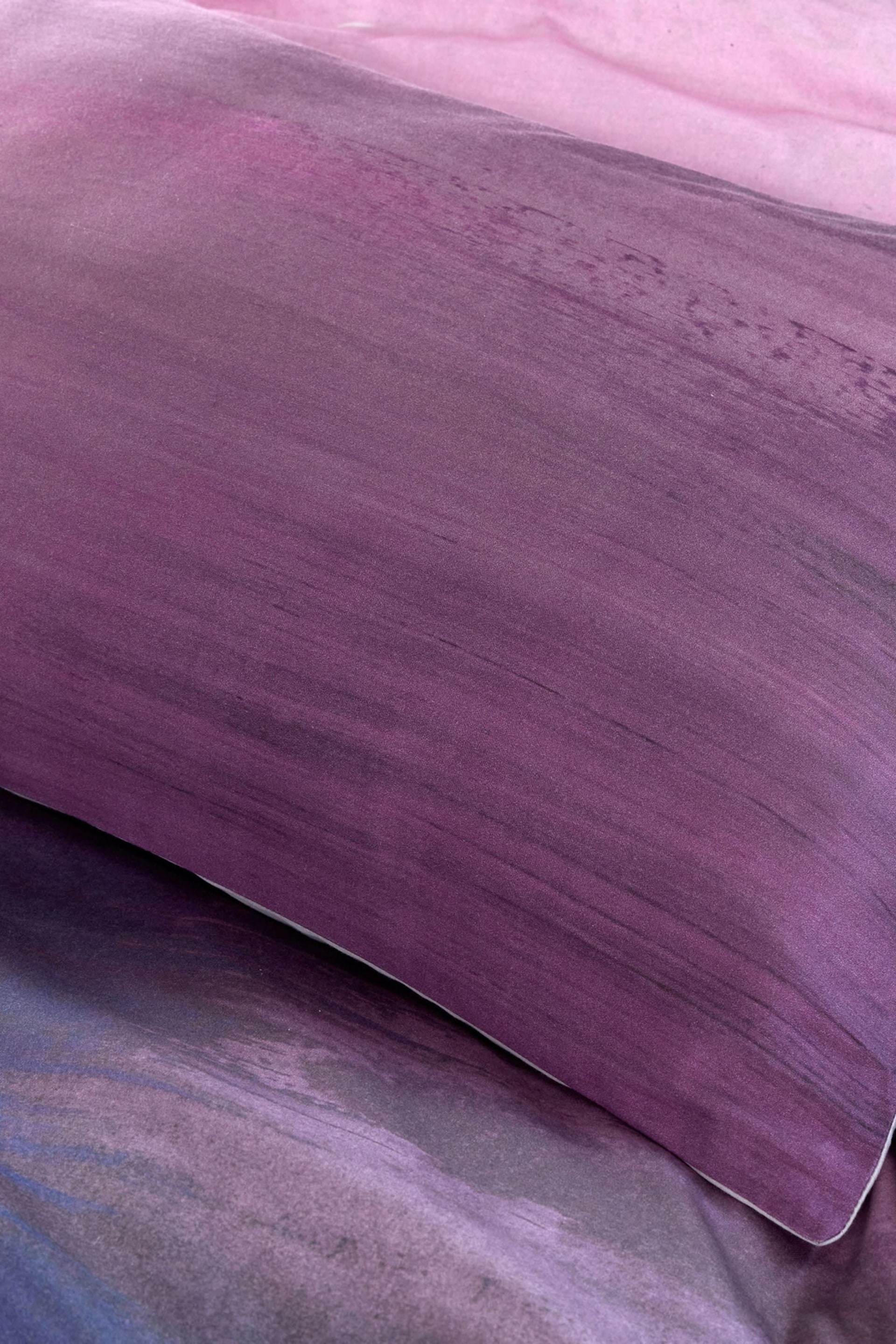 Vantona Purple Landscape Wash Duvet Cover and Pillowcase Set - Image 3 of 4