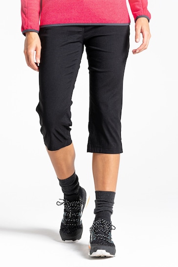 Craghoppers Kiwi Pro II Crop Black Trousers