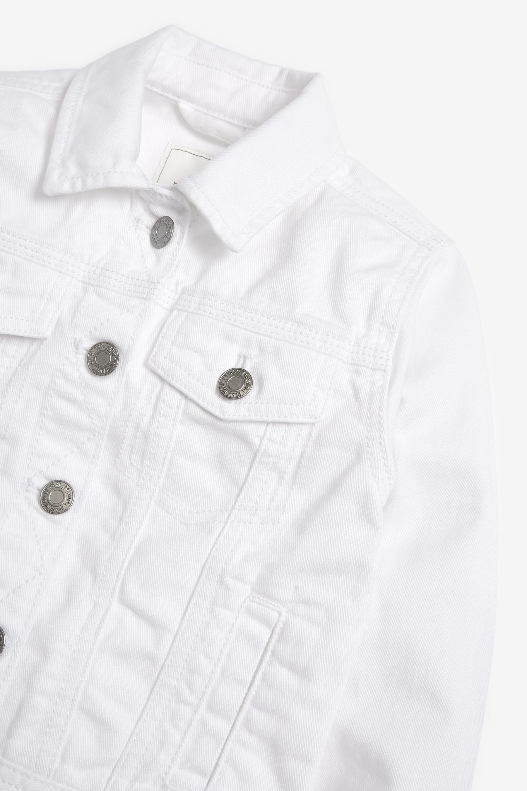 Boys white jean jacket online