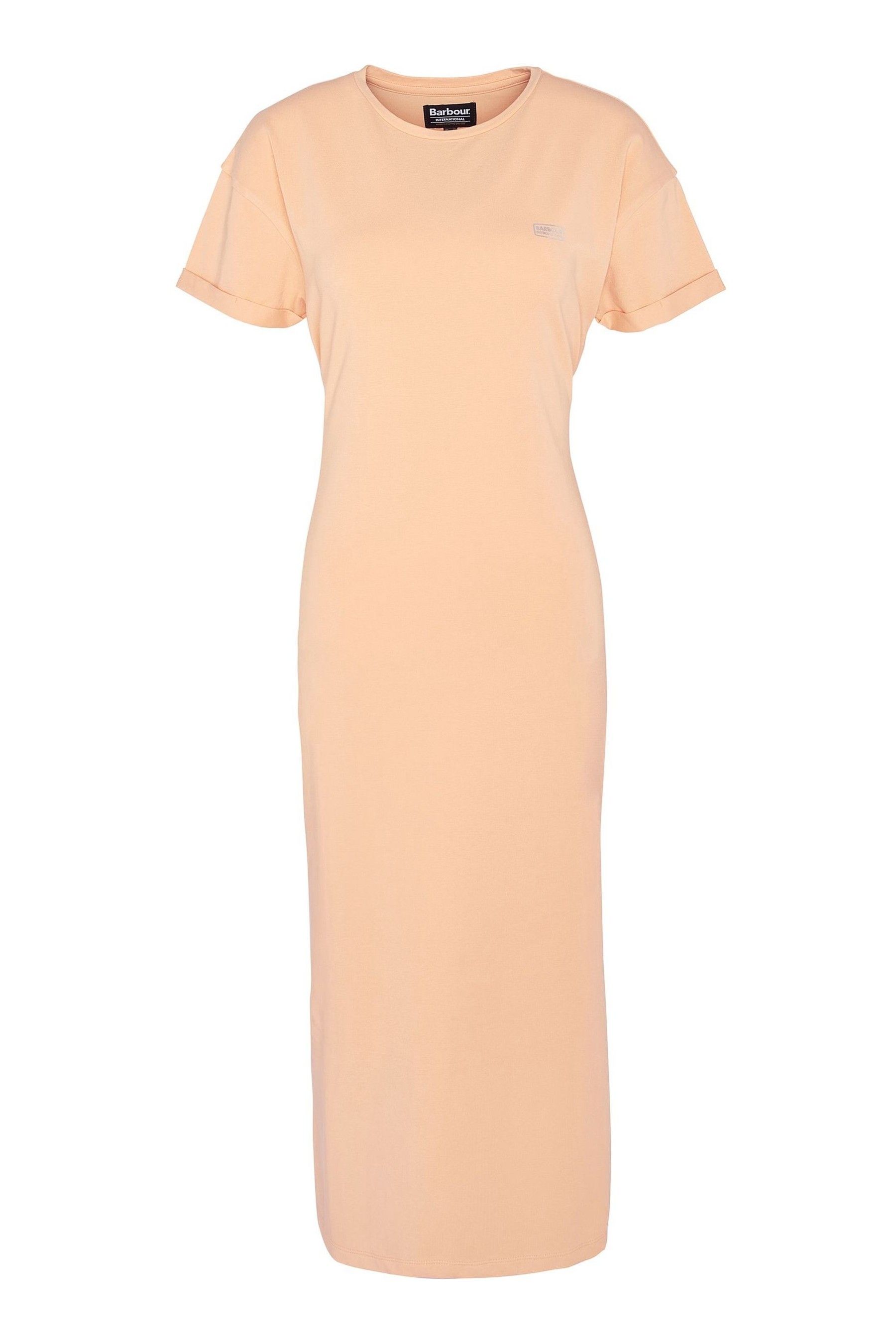 Buy Barbour International Whitson Stretch Cotton Black Midi Dress