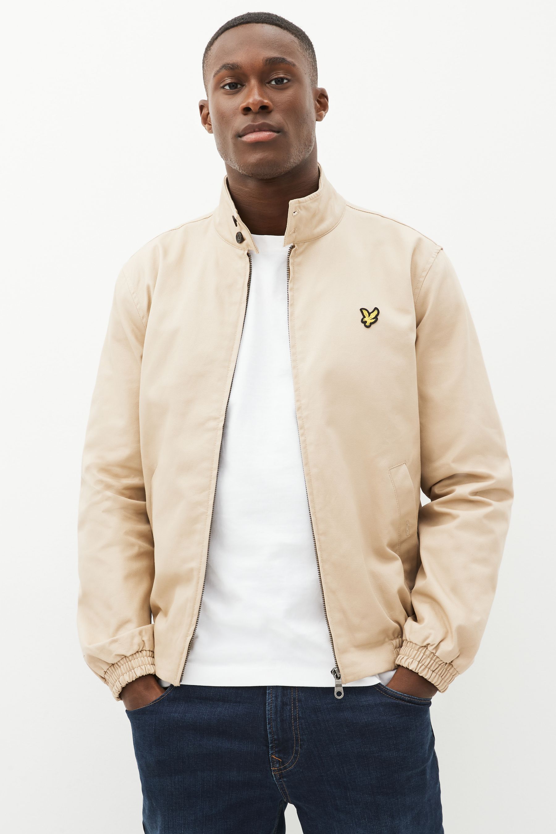 Buy Lyle Scott Stone Harrington Jacket from Next Luxembourg