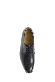 Jones Bootmaker Manchester Leather Derby Black Shoes - Image 4 of 5