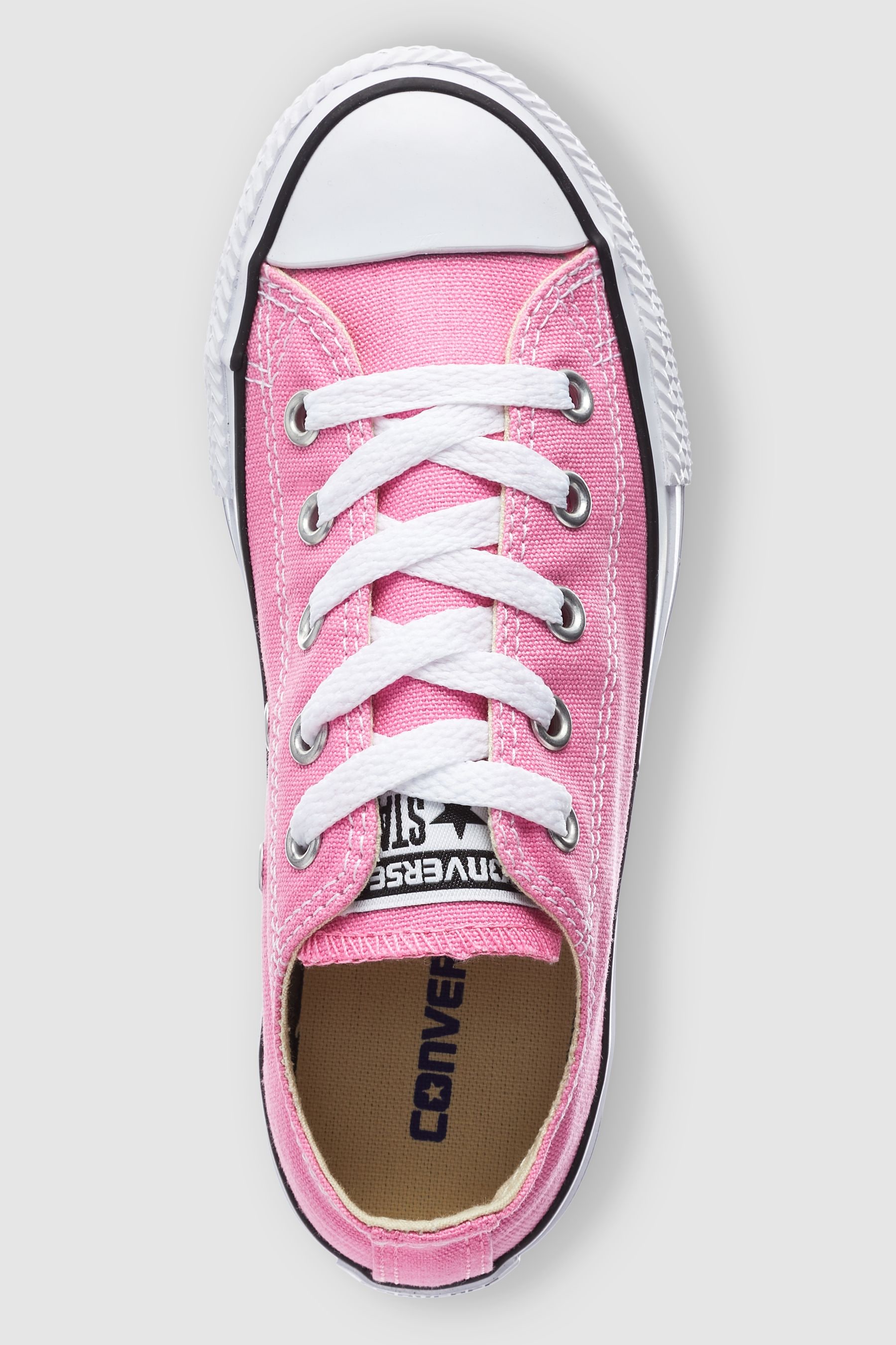 Buy Converse Pink Chuck Taylor All Star Junior Low Trainers from the Next UK online shop