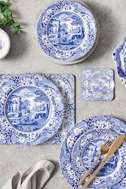 12 Piece Blue Spode Italian Dinner Set - Image 1 of 2