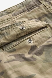 Camouflage Cotton Cargo Shorts - Image 8 of 8