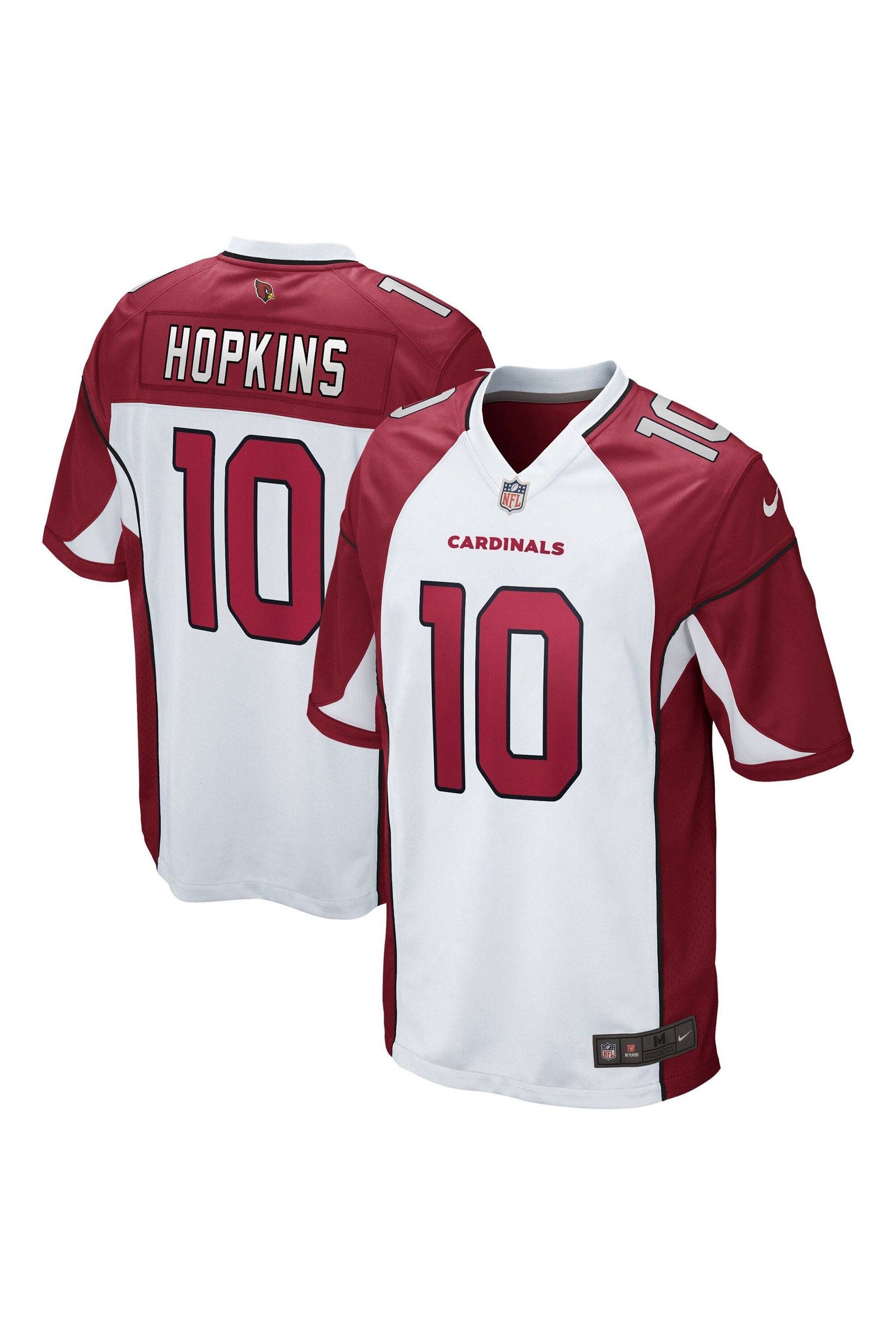 Buy Nike White NFL Arizona Cardinals Road Game Jersey DeAndre Hopkins Youth from the Next UK online shop