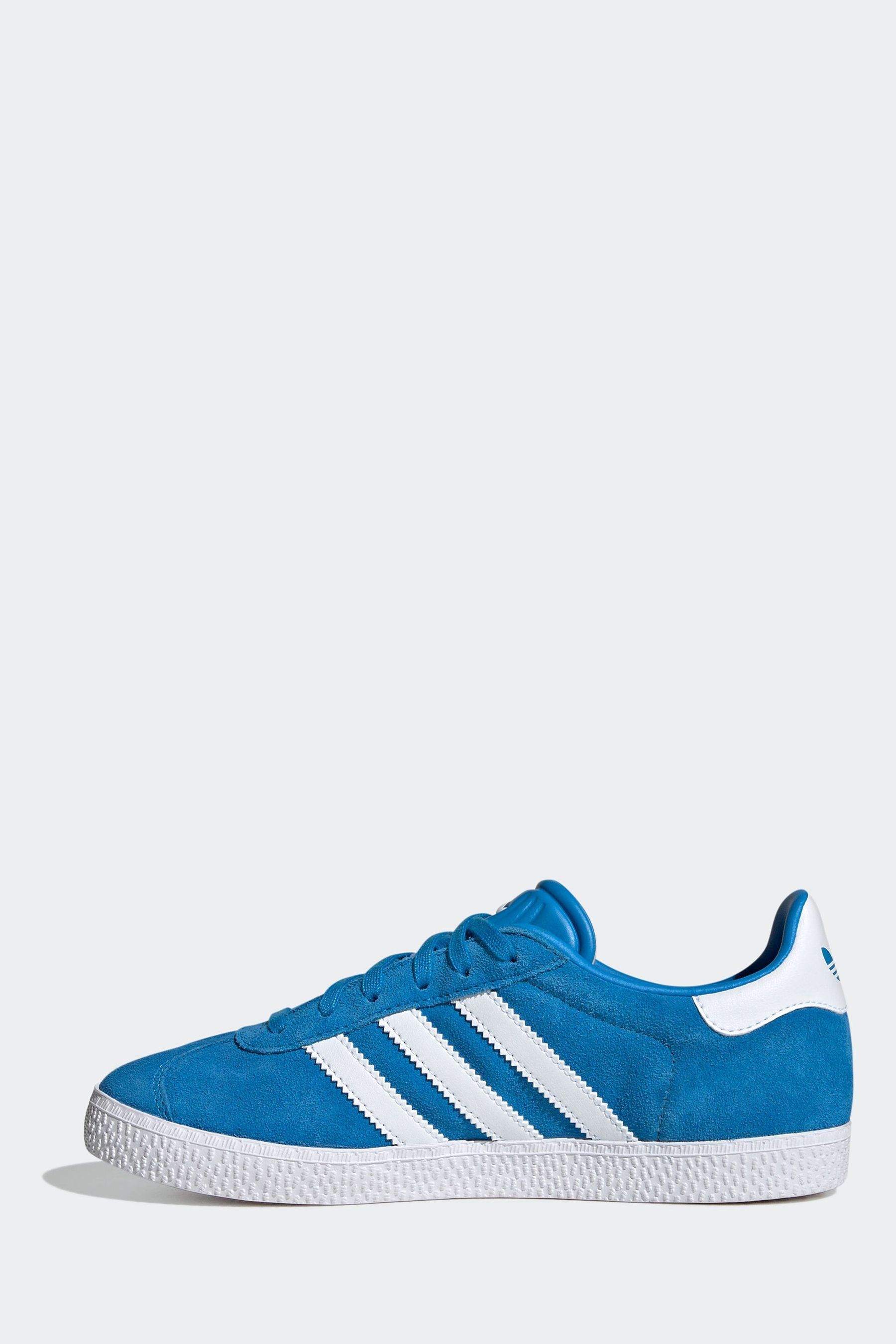 Adidas gazelle junior blue hotsell