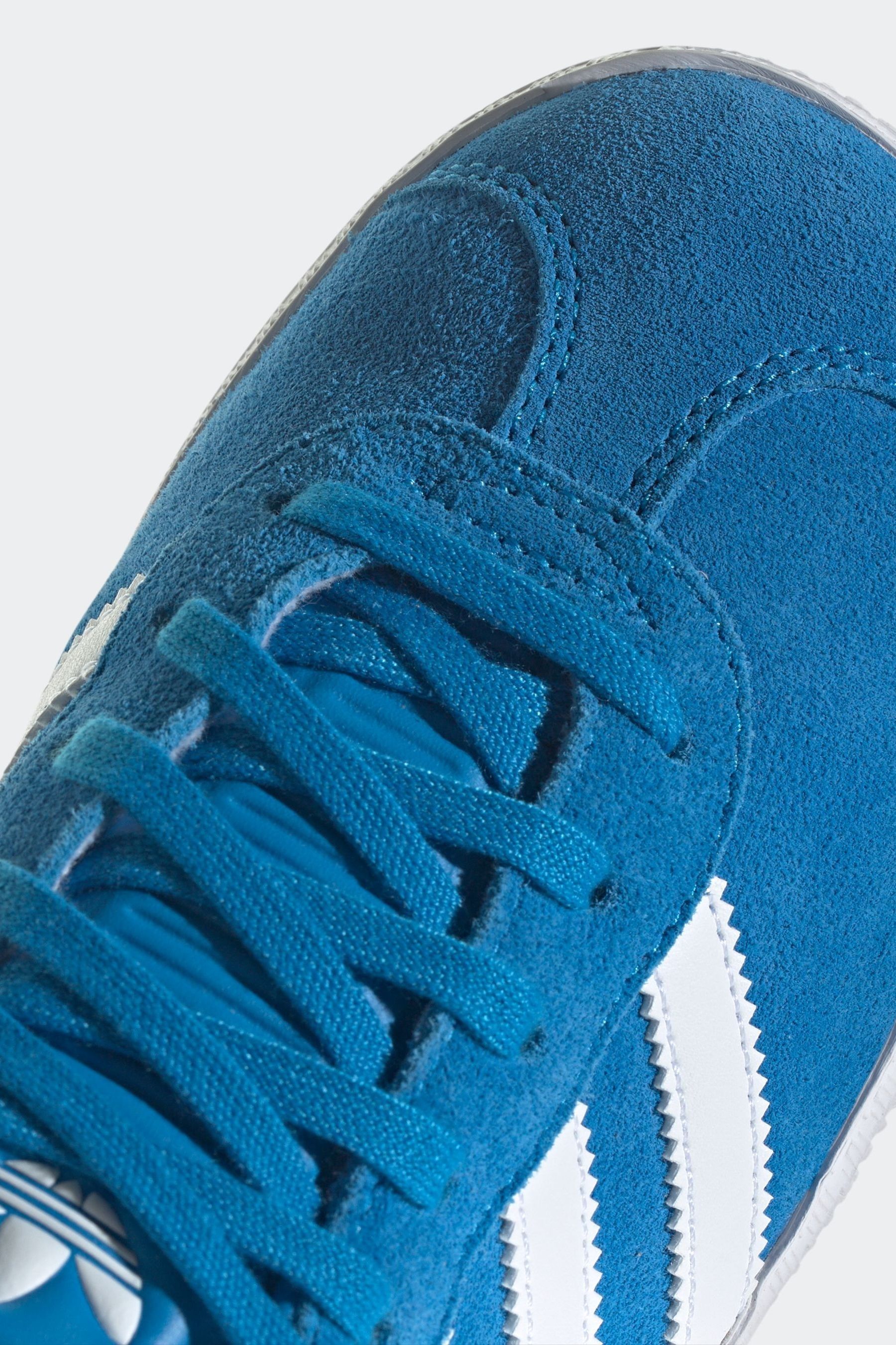 Buy adidas Originals Junior Blue Gazelle Trainers from Next Luxembourg