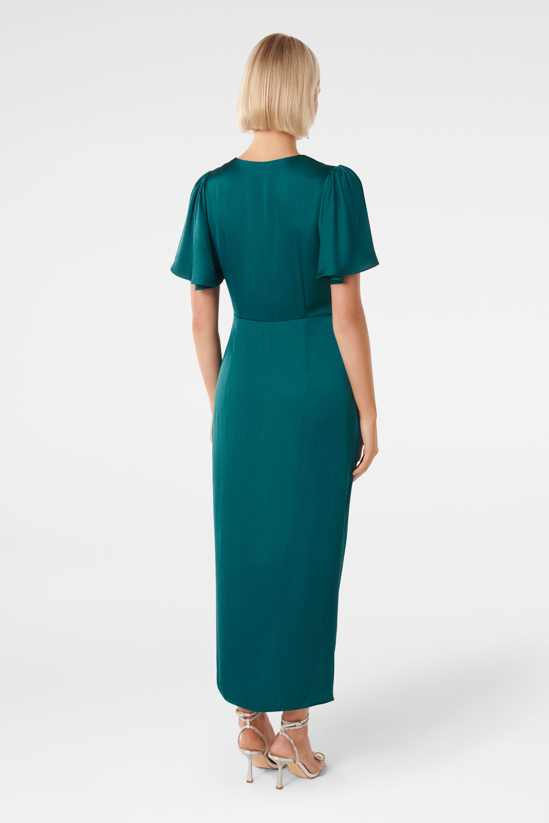 Estelle dress outlet emerald green