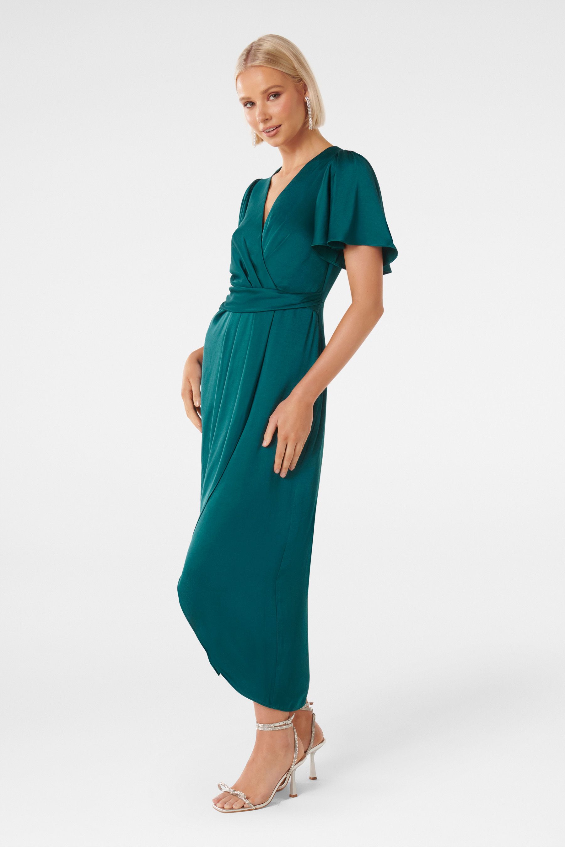 Estelle dress shop emerald green