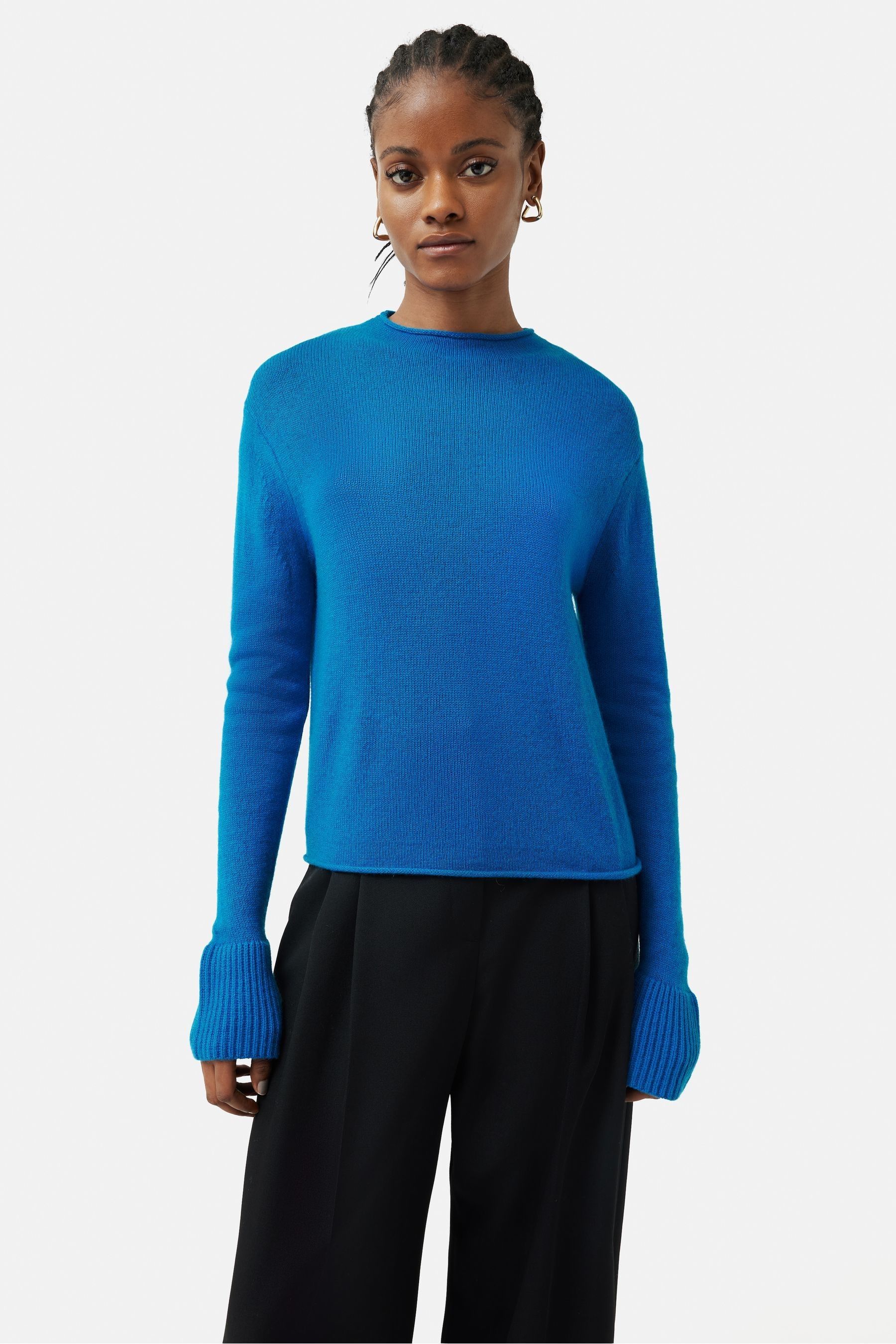 Jigsaw blue jumper sale
