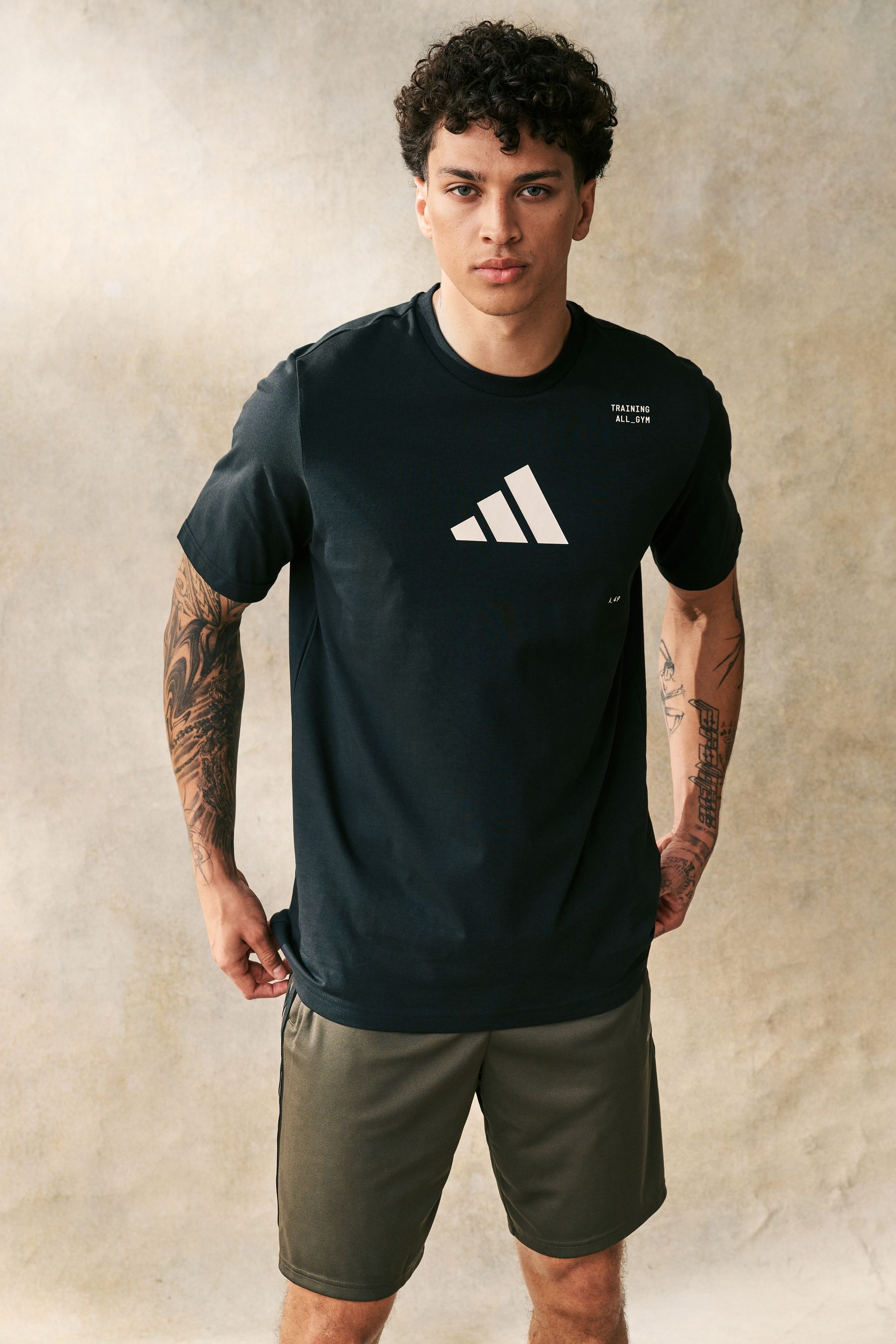 adidas All Gym Graphic T Shirt