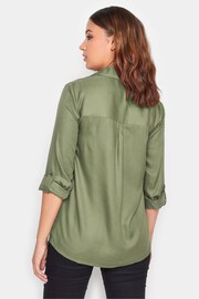 Long Tall Sally Green Utility Shirt - Image 2 of 4