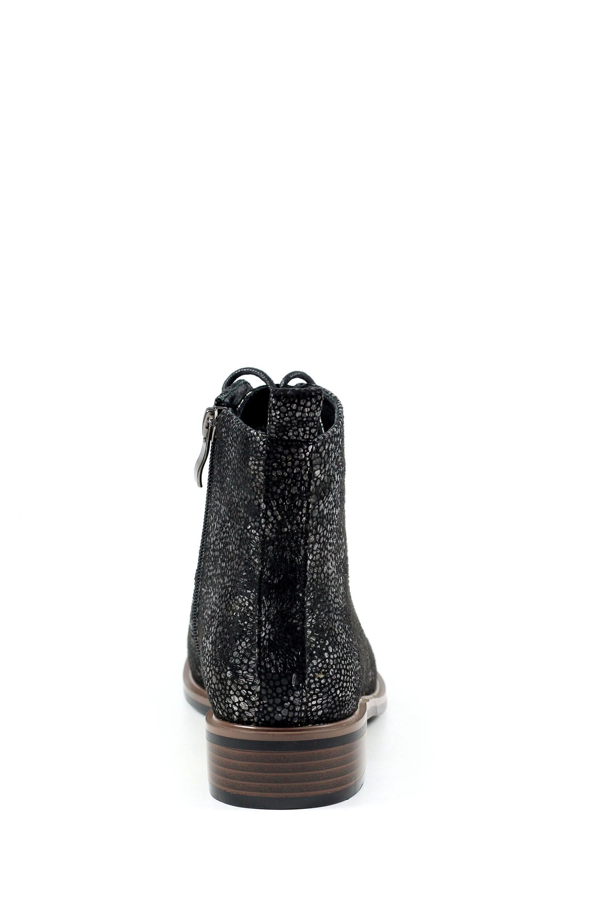 Lunar Caliban Black Ankle Boots - Image 5 of 9
