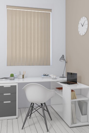 Natural Canvas Made To Measure Vertical Blind
