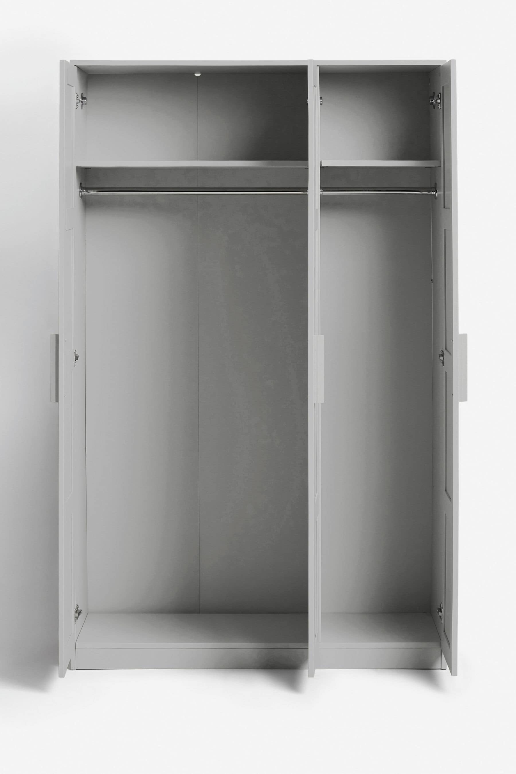 Grey Flynn Triple Wardrobe