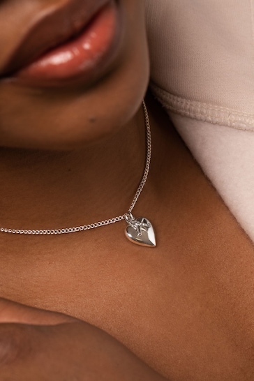 Caramel Jewellery London Silver 'Cherish' Necklace