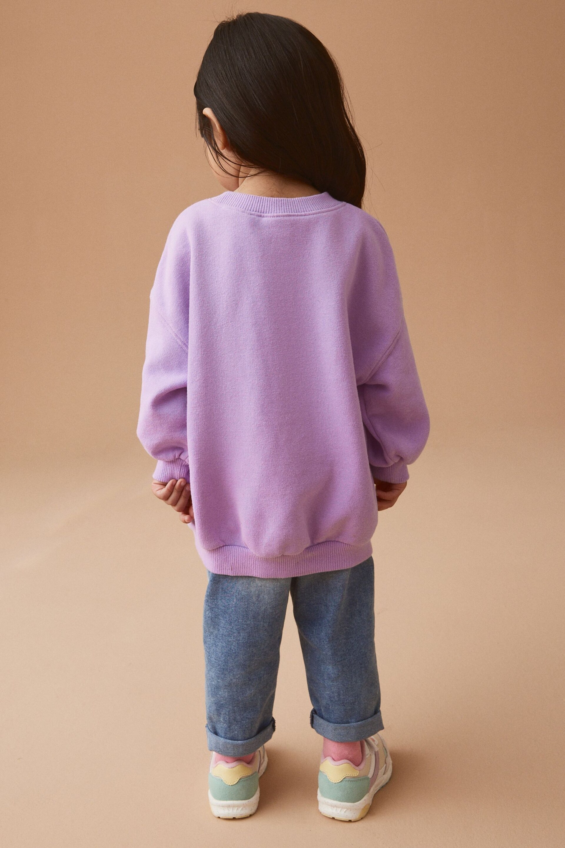 Purple Sweatshirt (3mths-7yrs) - Image 3 of 7