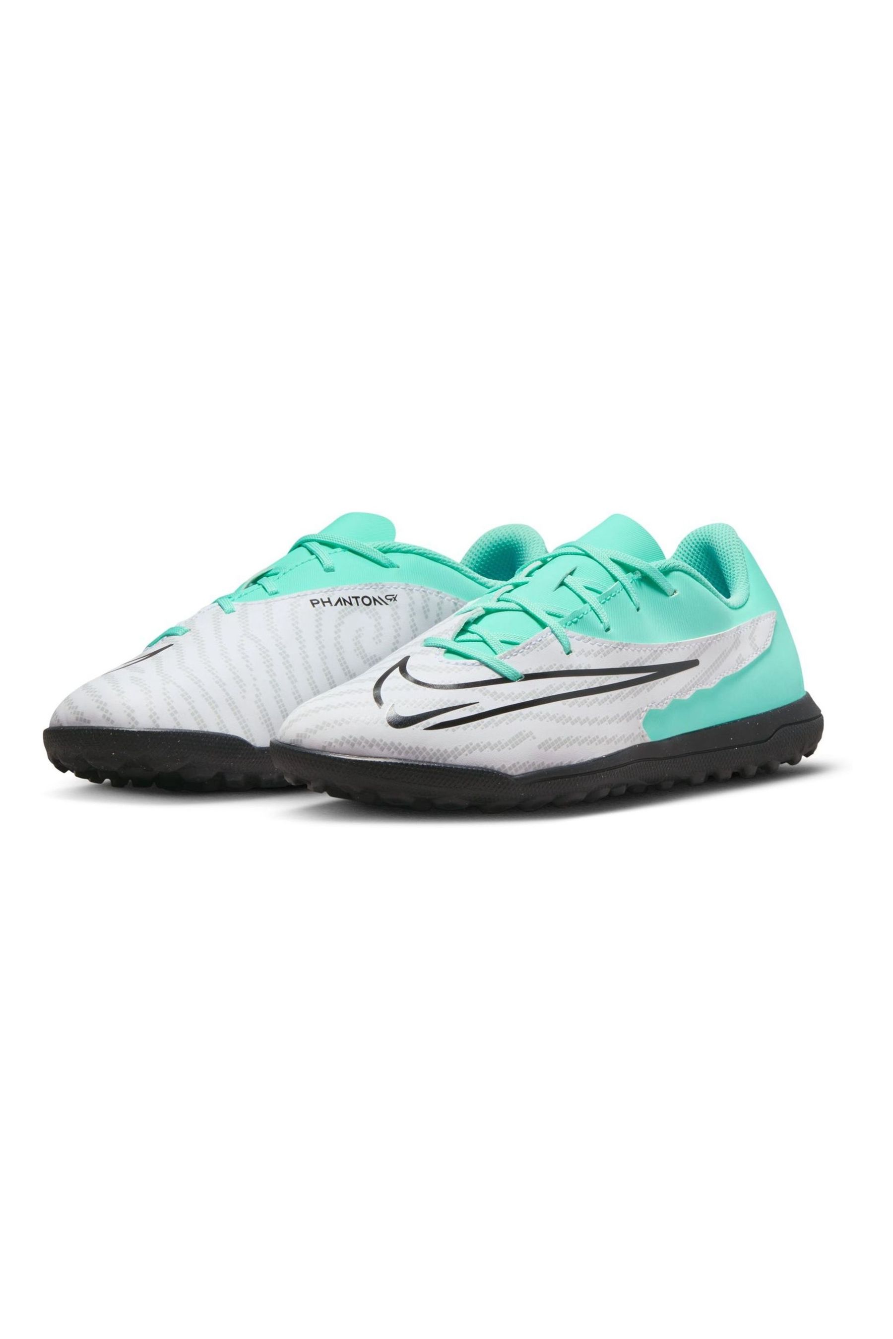 Buy Nike Green Jr. Phantom Club Turf Football Boots from Next Luxembourg