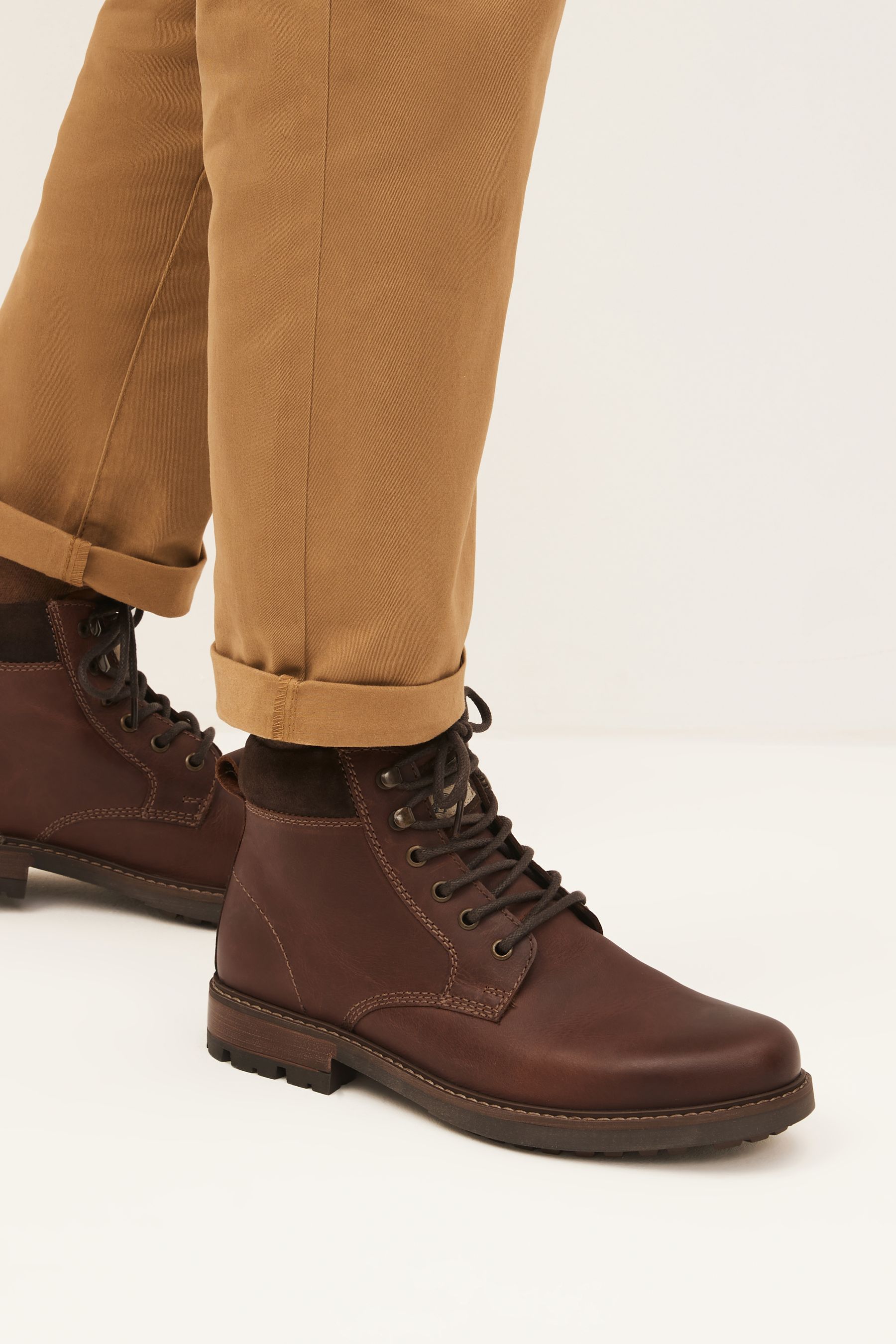 Next mens boots tan top