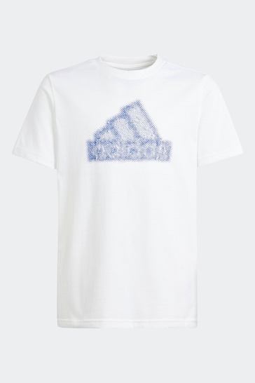 adidas White Kids Sportswear Future Icons Graphic T-Shirt